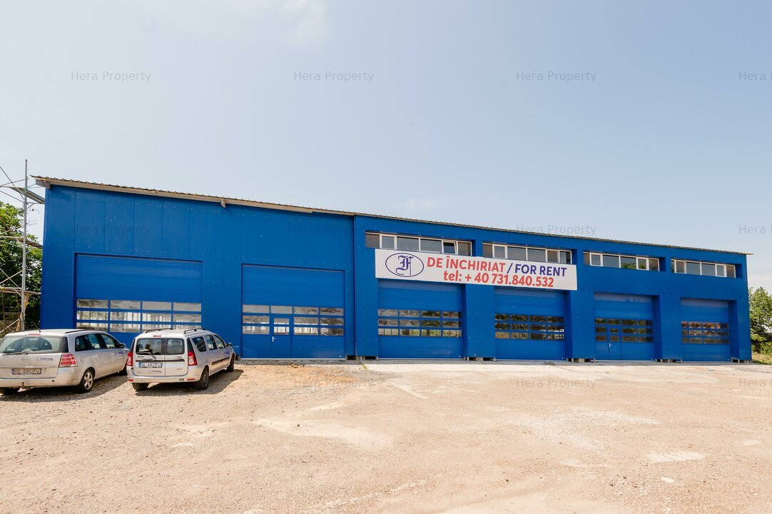 Oferta inchiriere hala/atelier auto cu birouri in Vanatori,  Galati