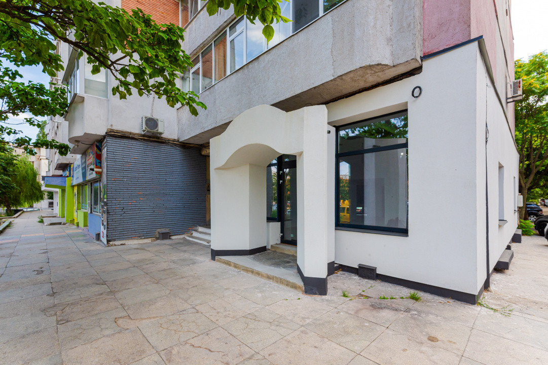 Spațiu comercial de închiriat – 125,5 mp