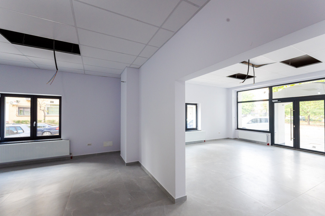 Spațiu comercial de închiriat – 125,5 mp