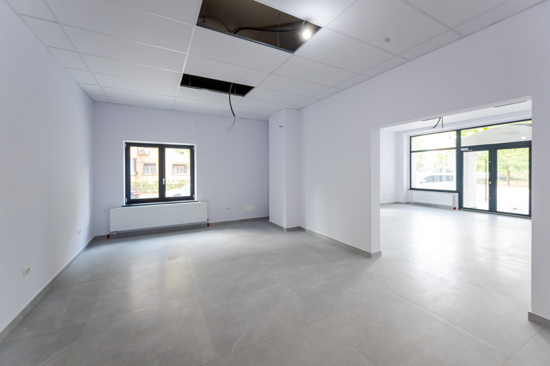 Spațiu comercial de închiriat – 125,5 mp