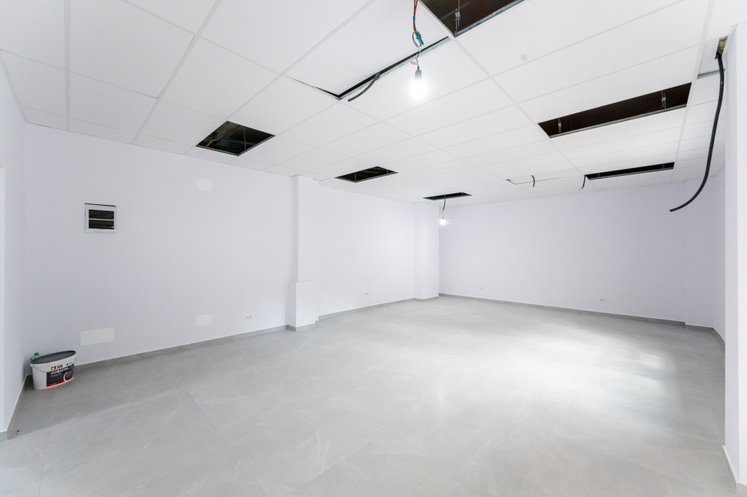 Spațiu comercial de închiriat – 125,5 mp