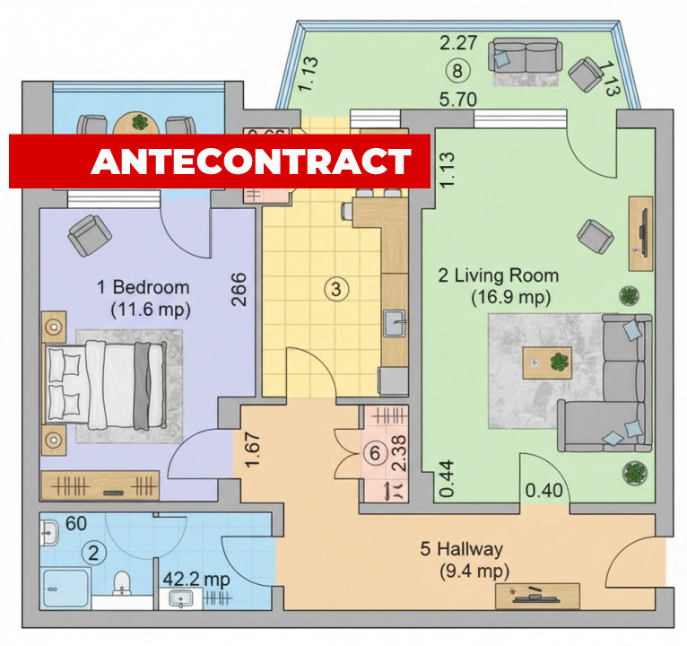 APARTAMENT ETAJ 4 SIDERURGIȘTILOR