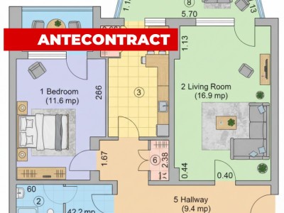 APARTAMENT ETAJ 4 SIDERURGIȘTILOR