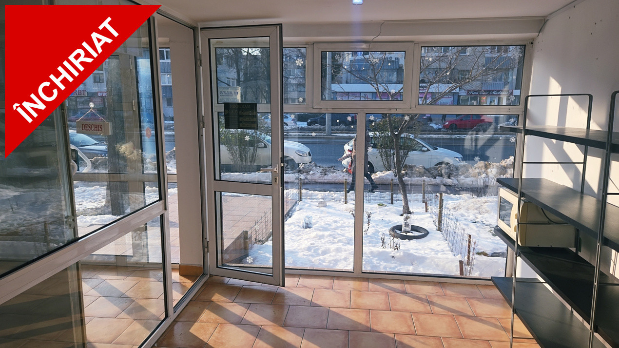 Spațiu comercial de închiriat – 44 mp