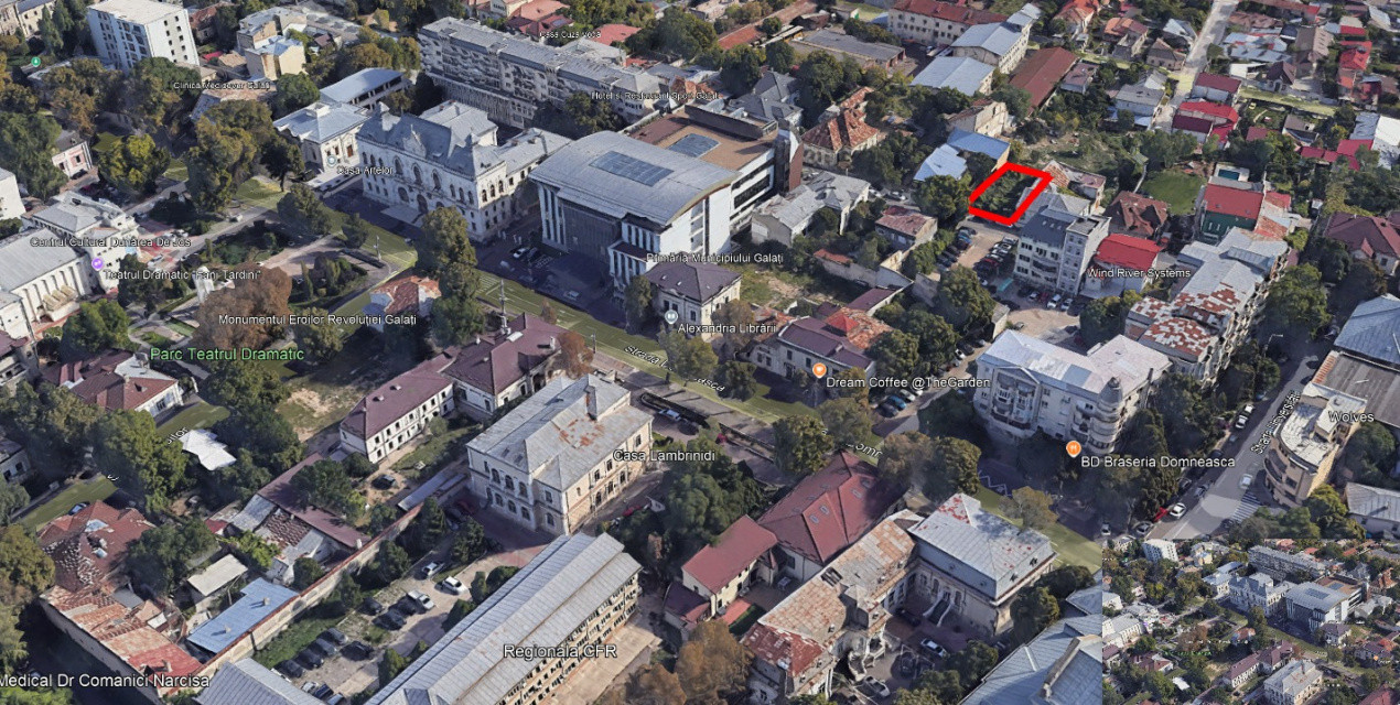 Teren ultracentral pe Al. I. Cuza