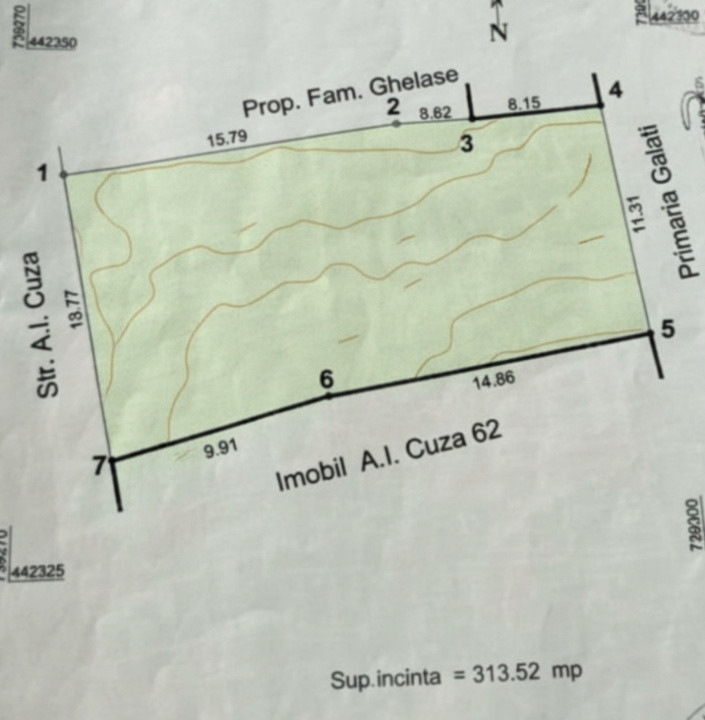 Teren ultracentral pe Al. I. Cuza